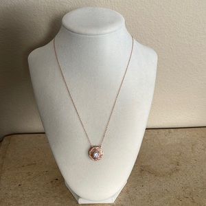 Vanna K CZ 925 Eterno Rose Gold Tone Necklace